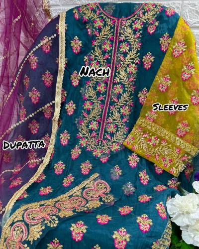 DN 173 Colour By Dinsaa Designer Partywear Pakistani Salwar Kameez Collection